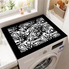 Marvielle Çamaşır Makinesi Kurutma Makinesi Örtüsü Koruma Pedi Sıvı Geçirmez Matı Kay - Banyo Düzenleyici