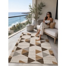 Sultan Halı Sultan Zen Modern Desen Krem Akrilik Makine Dokuma Salon Halısı