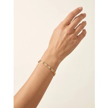 Appshira Taş Detaylı 14 K Bileklik
