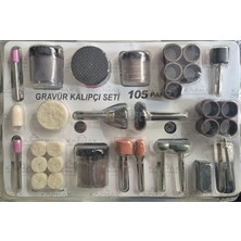 Kapmax Gravür Kalıpçı Seti 105 Parça
