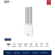 Ioma 3000 Mbps Wıfı6 Outdoor Access Poınt