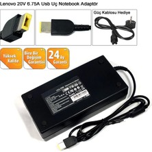 Afila Lenovo 81Y400XMTX05, 81Y400XMTX07, 81Y400XMTX08 Notebook Adaptör, Şarj Aleti Cihazı 135W