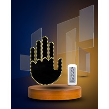 Kumandalı El LED Araba Iç Işık 4 Mod