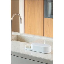 Marvielle Sınkstyle Fresh Whıte Lavabo ve Tezgah Düzenleyici - Banyo Düzenleyici