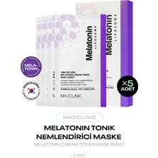 Maxclinic X5 Adet Melatonin Krem Tonik Maske Melatonin Liposome Cream Toner Mask