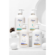 Dove 4'lü Bakım Seti 500 ml -Daily Moisture Şampuan + Saç Kremi + Body Wash + Vücut Losyonu