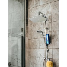 Marvielle Hortumlu Duş Başlığı Seti Ayarlanabilir Sürgülü Direkli - Banyo Düzenleyici