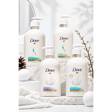 Dove 4'lü Bakım Seti- Daily Moisture Şampuan + Saç Kremi + Body Wash + Hand Wash 500 ml