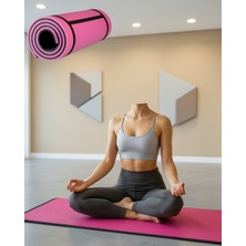 10 mm Kalınlık Pilates Matı Kaydırmaz Yüzeyli Hafif Taşınabilir