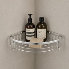Marvielle Pirinç Duş Köşeliği/düzenleyici Tekli - Banyo Düzenleyici
