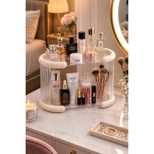 Marvielle 2 Raflı Akrilik Banyo Rafı Düzenleyici Organizer 37CM - Banyo Düzenleyici