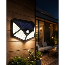 Güneş Enerjili Bahçe Lambası 100 LED Hareket Sensörlü