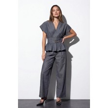Quzu 26YPNT02032 Pantolon Laci