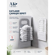 Marvielle Katlanır Plastik Düzenleyici Sepet, Çocuk Odası Banyo Mutfak Için - Banyo Düzenleyici