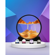 Döndürülebilir Dinamik Kum Tablosu – Yüksek Kaliteli Cam ve Doğal Kum
