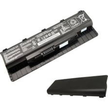 Afila Asus R501JR Uyumlu Notebook Bataryası - Laptop Pili2 Yıl Elektronik Garantili - Siyah