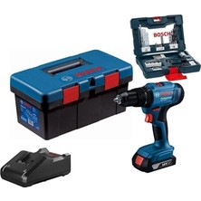 Bosch Gsb 183-LI Akülü Darbeli Matkap 41 Parça Aksesuar Setli Takım Çantalı 2.0 Ah  (0 601 9k9 1k3) Hafif ve Taşınabilir