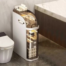 Marvielle 3 Katlı Banyo Çamaşır Odası Mutfak Düzenleyici - Banyo Düzenleyici