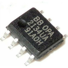 Gollum Teknoloji OPA2134UA Soıc-8 Smd Çift Kanal Yüksek Performanslı Ses Op-Amp Texas Instruments