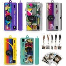 Eser Ticarett 1984 Retro Mini Dijital Kamera - Mini Thumb Camera Vintage Fotoğraf Makinesi (Lcd Ekranlı, 1080P Video & Fotoğraf Çekimi) Mini Fotoğraf Makinesi Thumb Kamera (Aksesuarlı)