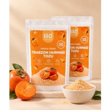 Lilo Natural Freeze Dried Trabzon Hurması Tozu 50 G x 2 Adet - %100 Trabzon Hurması - Dondurularak Kurutulmuş Meyve Tozu