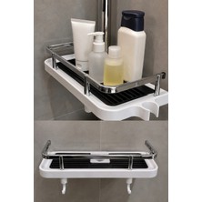 Marvielle Duş Organizer Sabunluk Metalik Korumalı - Banyo Düzenleyici