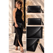 SS Trend Store Kadın Portföy Çanta Bilek Askılı Clutch Abiye El Çantası
