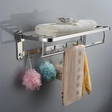 Marvielle Raf Havluluk Kancalı Paslanmaz Çelik 60 cm - Banyo Düzenleyici