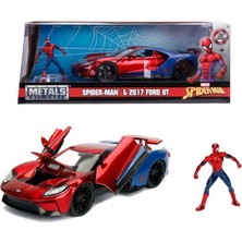 Jada Marvel Örümcek Adam Figürü 2017 ve Ford Gt Model Aracı 9399725314R00