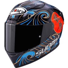 Suomy Track-1 Kask Waves Siyah