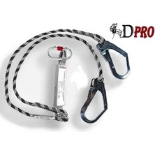 Şok Emicili Çift Bacaklı Lanyard 1.2 mt  Eks Dpro DP-600 Gravıty