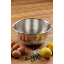 Cooker 23 cm 2 Litre Çelik Karıştırma Kabı YK1980