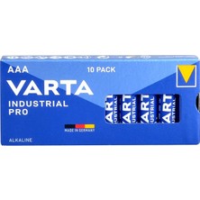 Varta Pil Alkalin Industrial Aaa 1,5V K10(1 Adet Fiyatıdır)