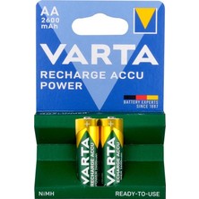 Varta T399 1.2V 1600 mAh Şarjlı AA Kalem Pil (2'li Paket)