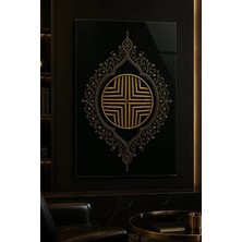 Painted Anarchy Halvetî Tepeliği Tasavvufi Hat Sanatı Cam Tablo Dini Tablo