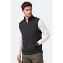 Slazenger Corven Erkek Softshell Siyah Yelek