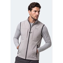 Slazenger Cruıser I Erkek Softshell Bej Yelek