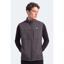 Slazenger Cruıser I Erkek Softshell Koyu Gri Yelek