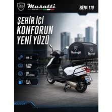 Musatti Siena 50 Otomatik Scooter Motosiklet