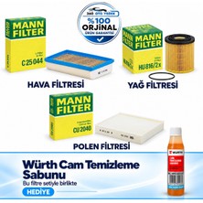 Mann Fiat Egea 1.6 E-Torq 3'lü Filtre Seti