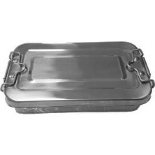 Ulu Pazarlama Paslanmaz Alet Kutusu 18 x 35 x 7 cm