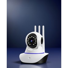 Ip Kamera 3.0mp Hd Çift Yönlü Ses Hareket Sensörü