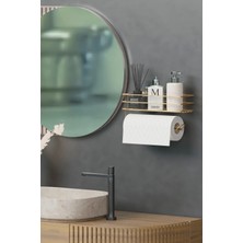 Marvielle Raflı Kağıt Rulo Havluluk Banyo Mutfak Düzenleyici - Banyo Düzenleyici