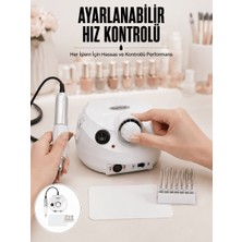 Düşük Gürültülü Tırnak Matkap Seti Salon ve Ev Kullanımı Yeni Nesil