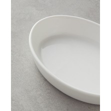Gönül Lumina Oval Porselen Sunum Kabı / Servis Tabağı 19*12 cm
