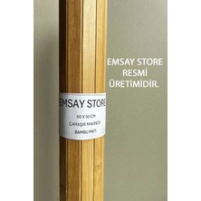 Marvielle Bambu Banyo ve Çamaşır Makinesi Matı 50X60 cm - Banyo Düzenleyici