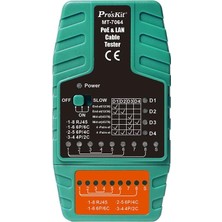 Pro's Kit Proskit MT-7064 Poe & Lan  Kablo Test Cihazı
