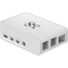 Raspberry Pi 4 Lisanslı Muhafaza Kutusu - Beyaz