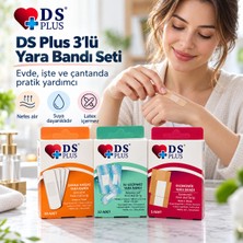 DS Plus 3’lü Yara Bandı Seti – Hassas, Su Geçirmez ve Ekonomik Yara Bandı