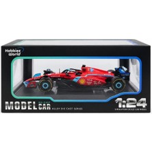 Hobbiez World 1:24 Formula F1 Kırmızı Model Araba